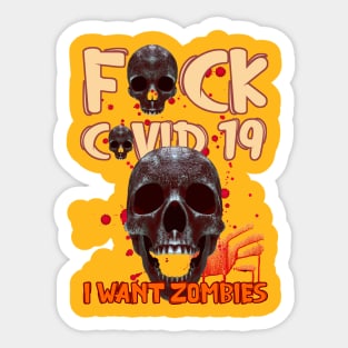 F*CK Covid Sticker